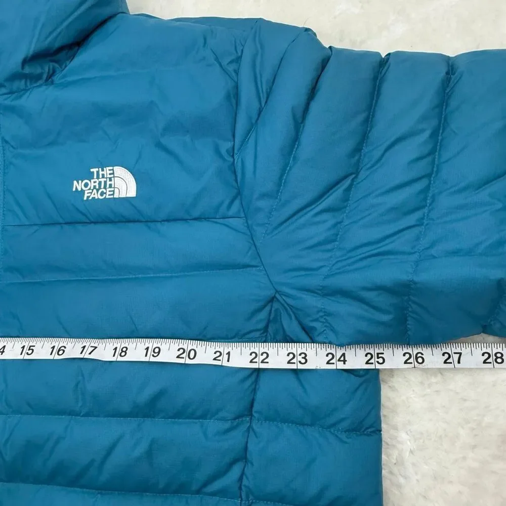 The North Face Men’s Minoqua Down Jacket in Digital Steel Deep Teal Regular Fit